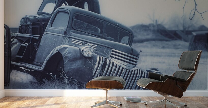 Rustic Relic   Giving a Lift Wall Murals