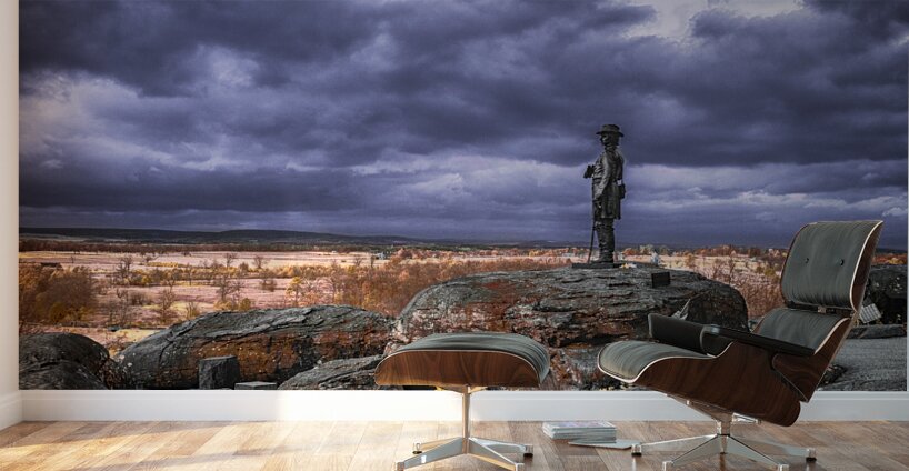 Eternal Watch on Little Round Top Wall Murals