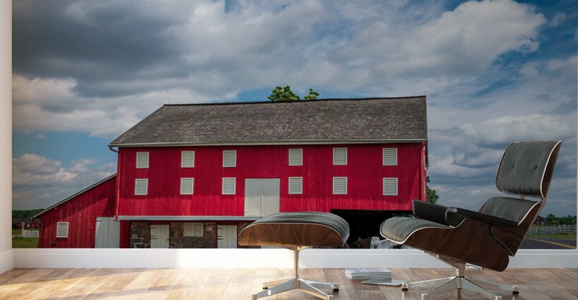 The Sherfy Barn: A Countryside Oasis Wall Murals