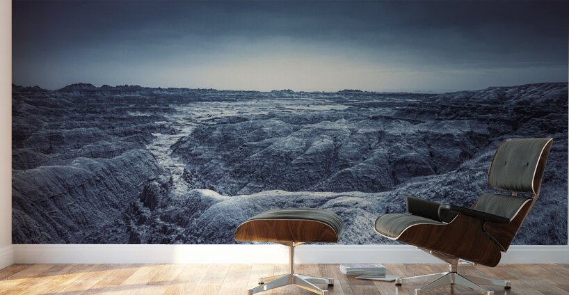 Shadows of the Earth: Desolate Beauty of the White River in the  Wall Murals