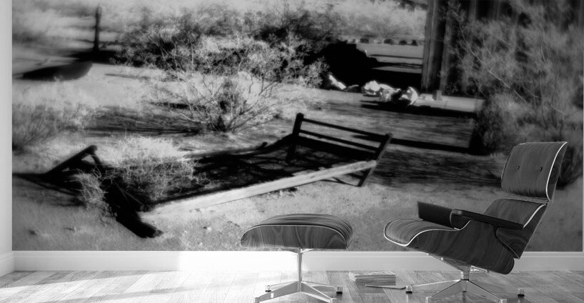 Forgotten Frame in a Sea of Thorn Wall Murals