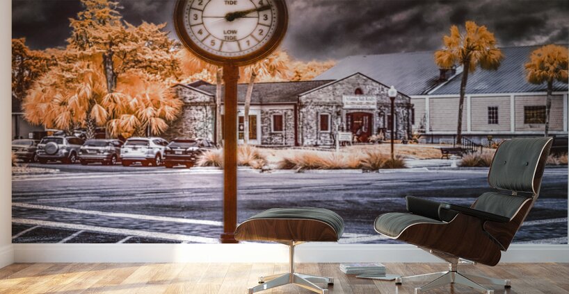 Octobers Tidal Overture: Witnessing Natures Drama at Saint Mary Wall Murals