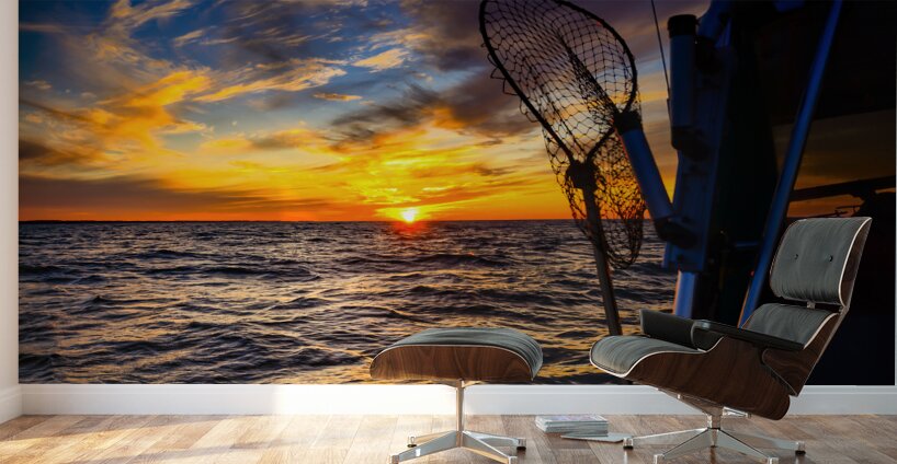 Sunset Serenity: A Birthday Cruise Amidst Octobers Radiant Colo Wall Murals