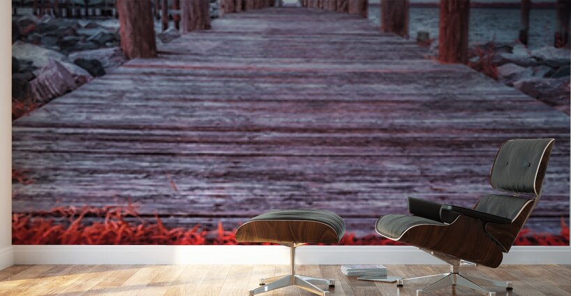 Storms Dance: A Memorable Infrared Moment on Brooms Island Maryl Wall Murals