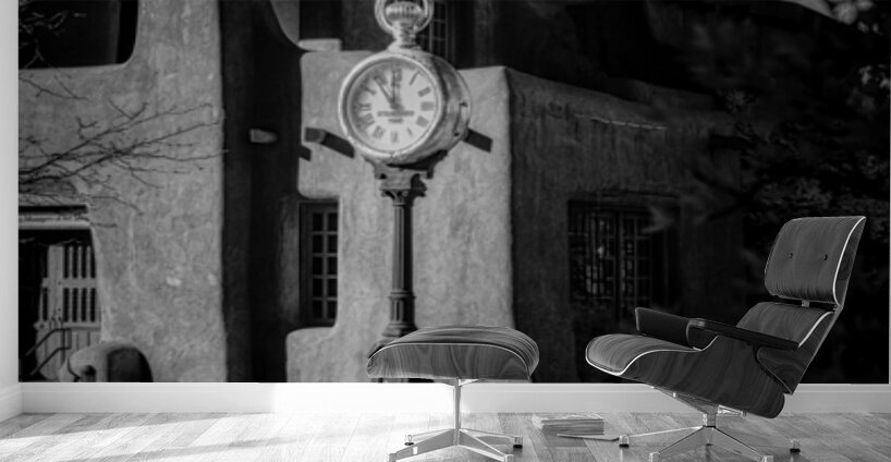 Timeless Scene of Santa Fe Wall Murals