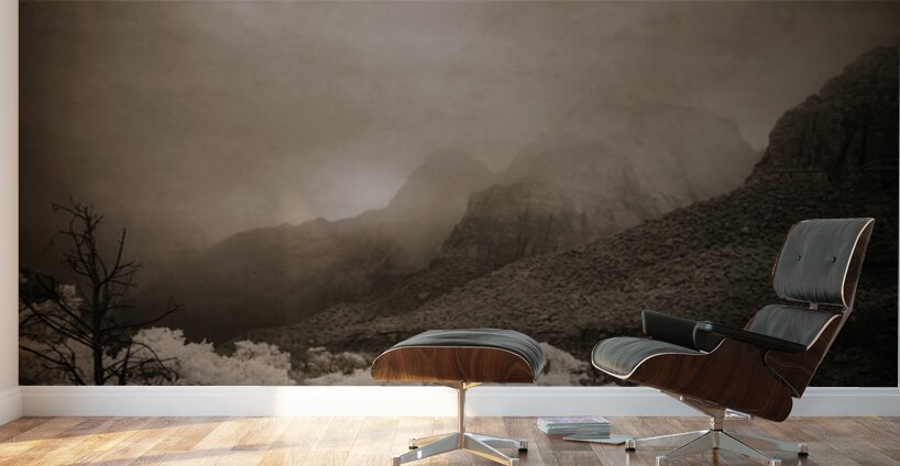 Mountain Light Symphony Wall Murals