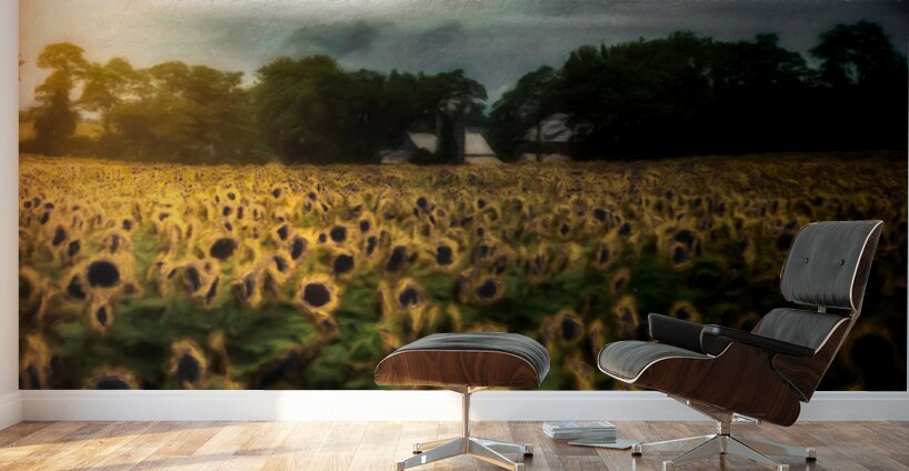 The Field That Remembers the Sun Wall Murals