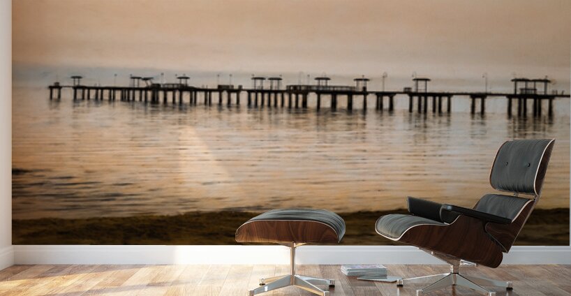 The Pier That Reaches for Yesterday Wall Murals