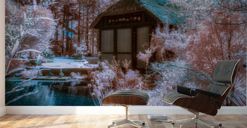 The Blue Garden Pavilion Wall Murals