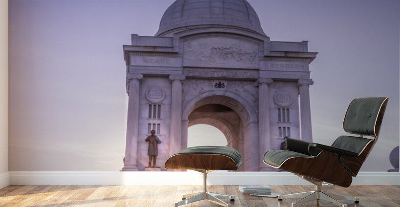 Morning Glory: The Pennsylvania Monument Wall Murals