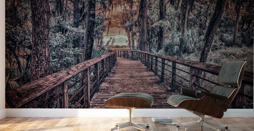 Inverness Boardwalk Wall Murals