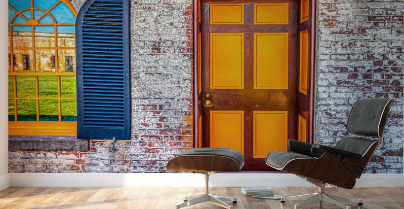 Golden Door Wall Murals