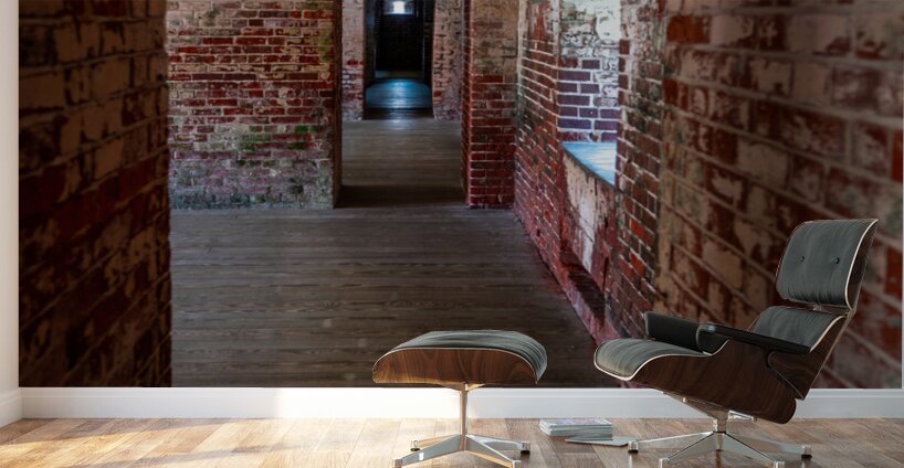 Passage of Ages: Fort Macon Corridor Wall Murals