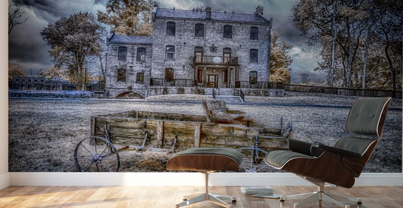 Echoes of Weldon Mills Wall Murals