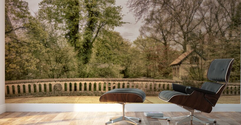 Fairytale bridge Wall Murals