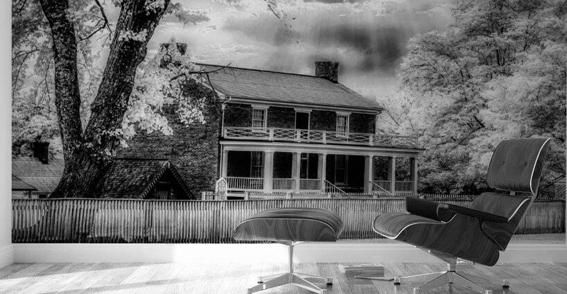 Silent Surrender: The McLean House in Appomattox Courthouse Town Wall Murals