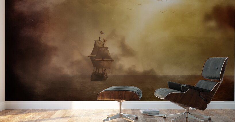 A Look Back in Time Wall Murals