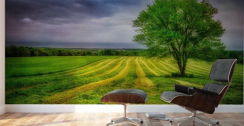 Verdant Harvest Wall Murals