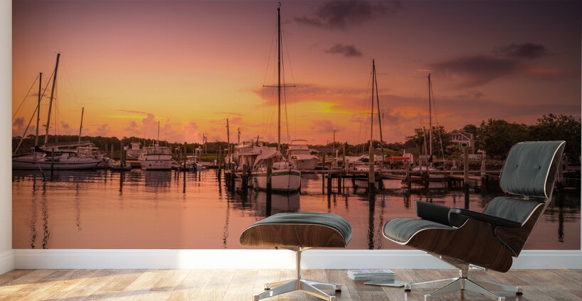 Tidal Treasures: A Visual Symphony of Beauforts Beauty Wall Murals