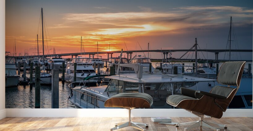 Boat Life Bliss: A Visual Tale of Our Anniversary Getaway Wall Murals