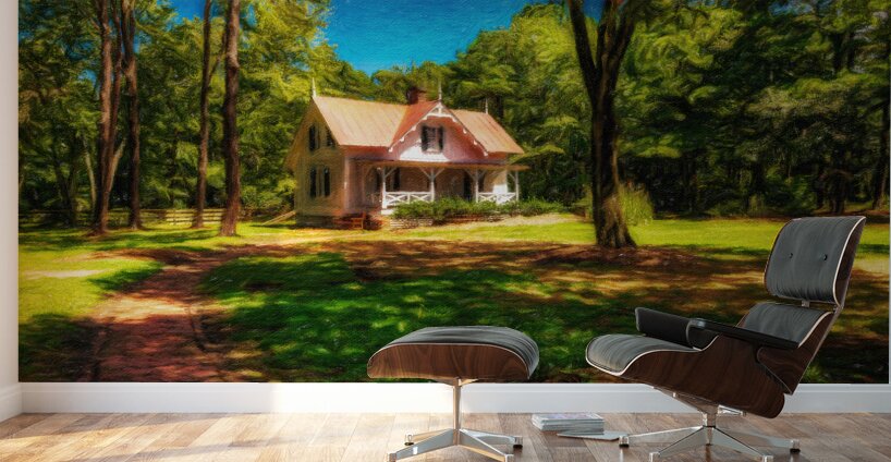 Whispers of Light: Currituck Cottage Wall Murals