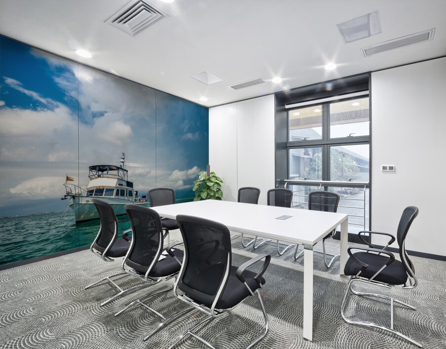 Shangri-La -12 Wall Printing