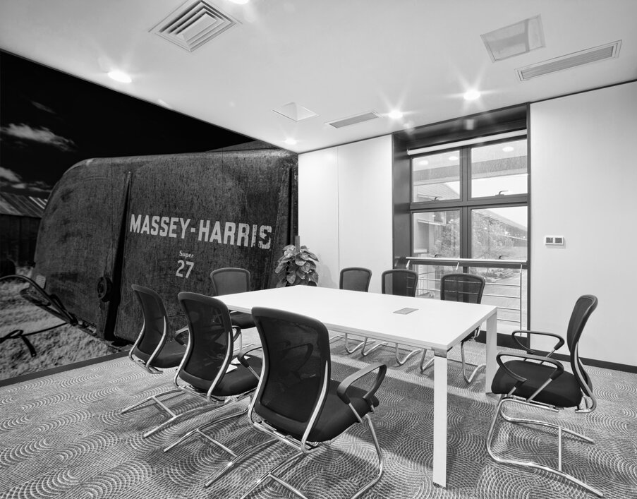 Rustic Relic - Massey-Harris Wall Printing