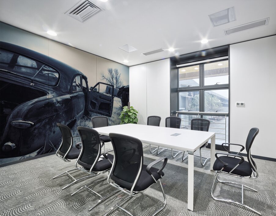 Rustic Relic - Rusted Open Door Wall Printing