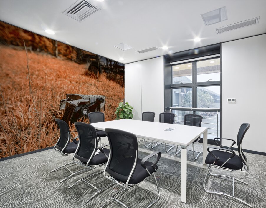 Rustic Relic - Kids Tonka Wall Printing