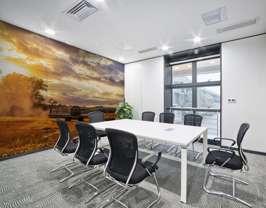 Harvest Gold Wall Printing