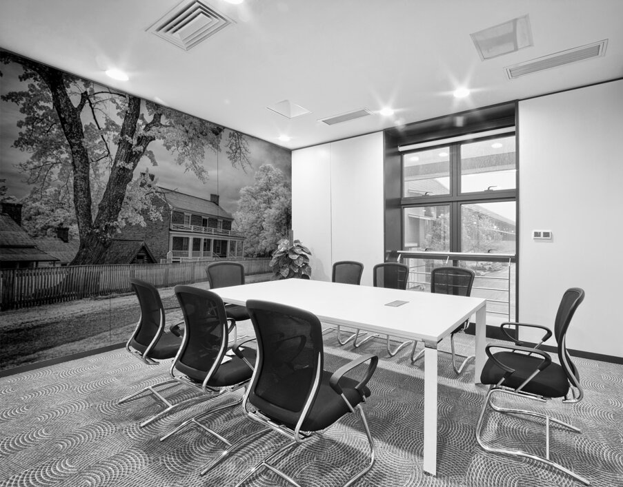 Silent Surrender: The McLean House in Appomattox Courthouse Town Wall Printing