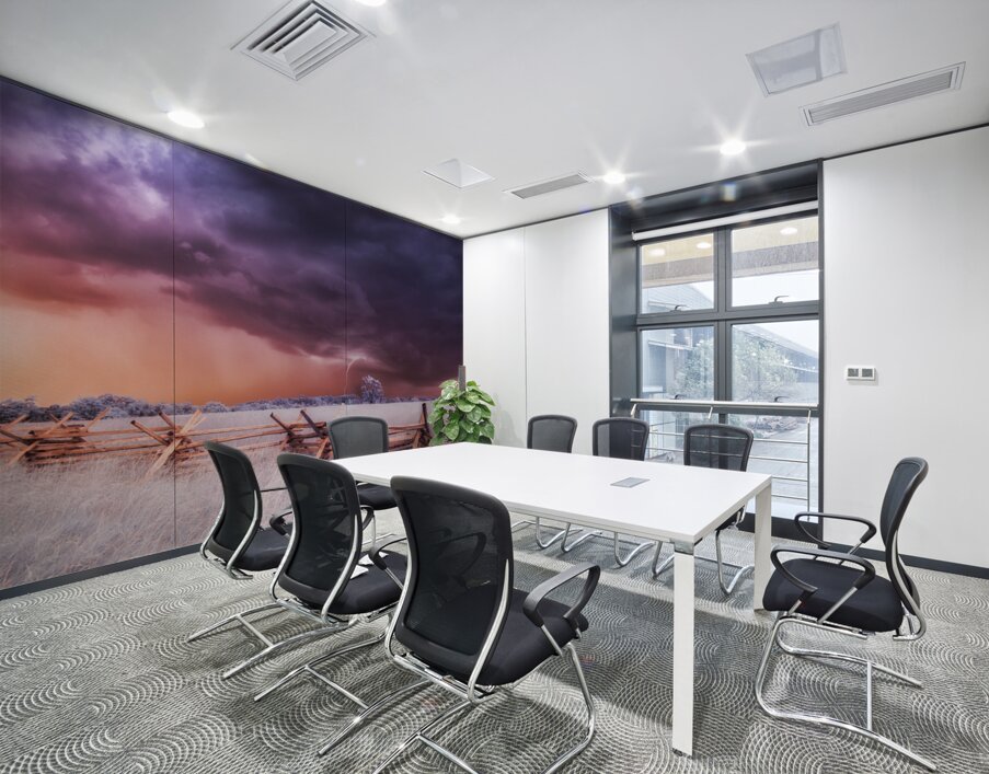 Lightning Strikes Wall Printing