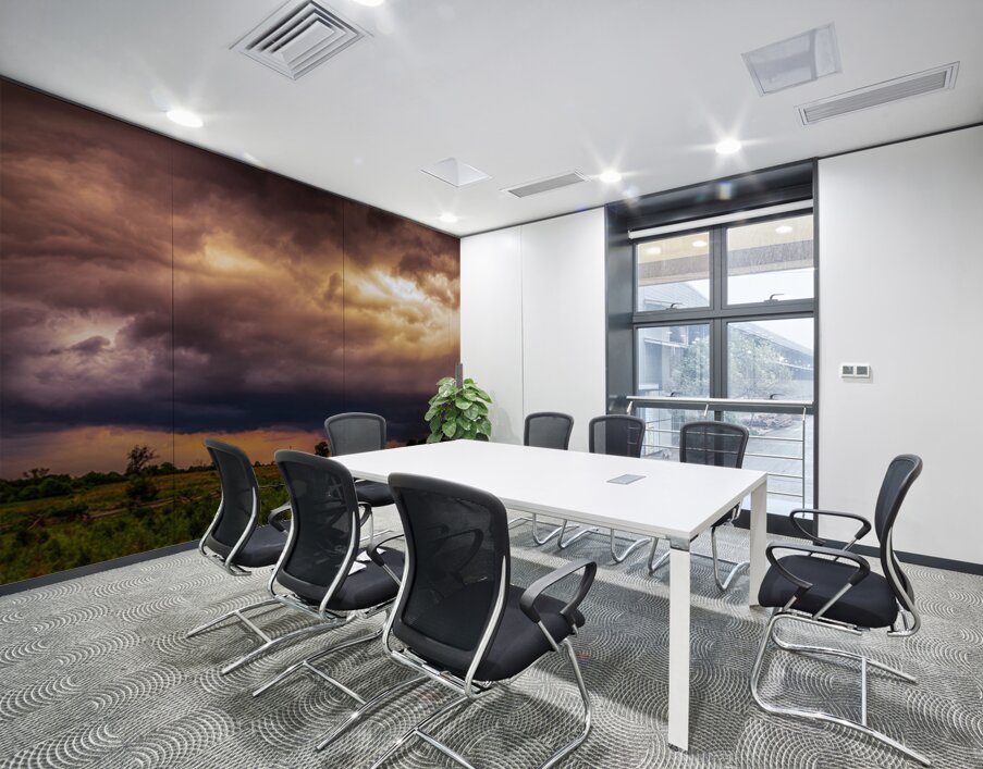 Tempest Over Gettysburg Wall Printing