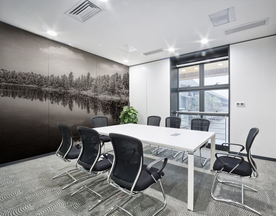 Mystical Waters: Infrared Dream at Bismarck Lake Wall Printing