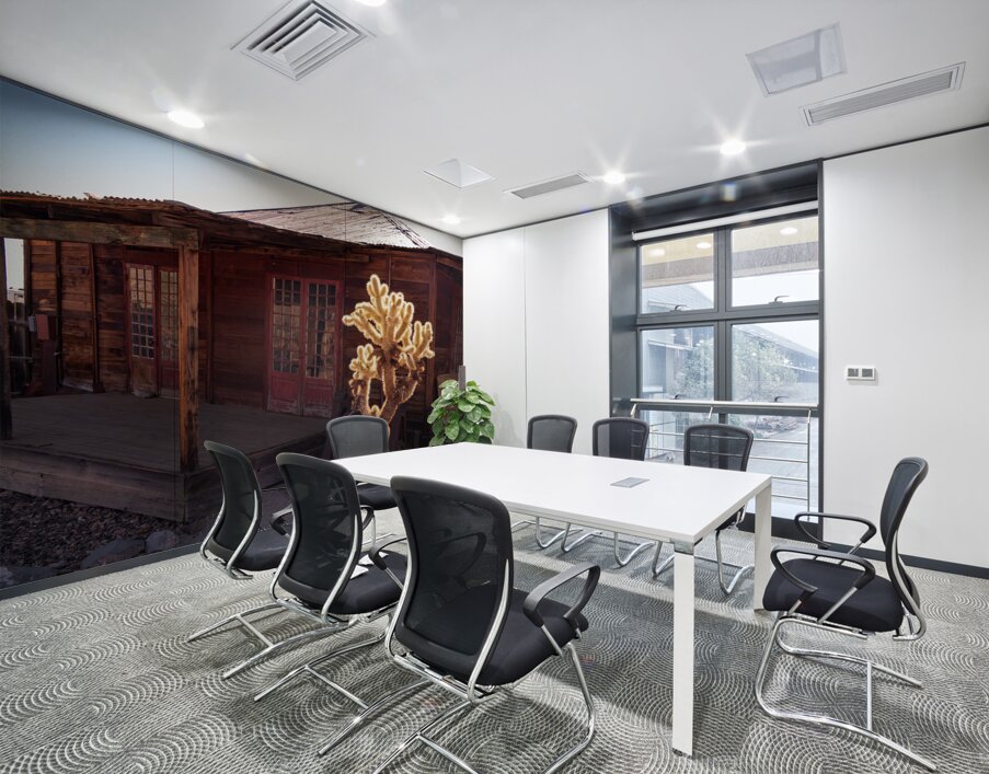 Celestial Dance in Painted Sands Wall Printing