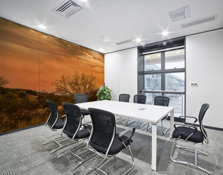 Eternal Calm of  Desert Hues Wall Printing