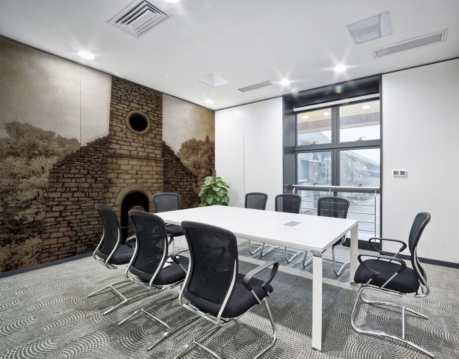 Stone Guardian of Forgotten Eras Wall Printing