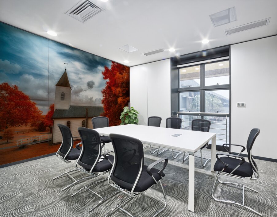 Sacred Copper: A Churchs Dream Wall Printing