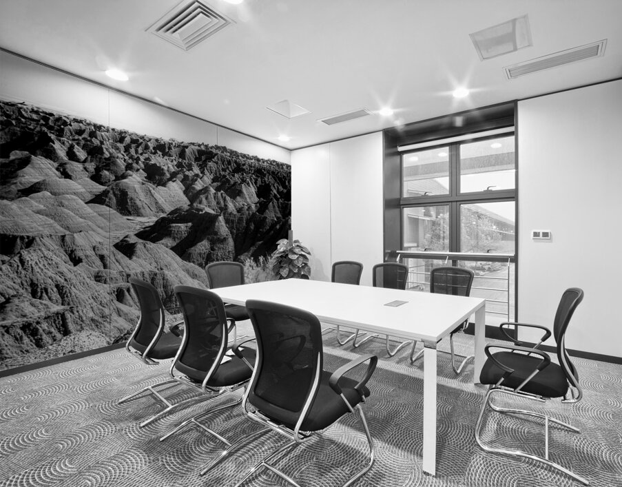 Shadows of the Earth: Tuft on the Edge Wall Printing