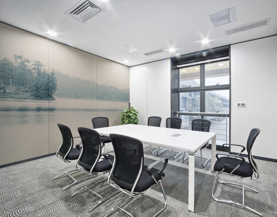 Silent Smoke on Stockade Lake Wall Printing