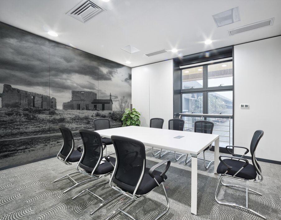 Shadows of History: Fort Laramie Ruins Wall Printing