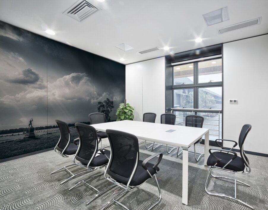 Majestic Tranquility: A Storm at the Angle in Gettysburg Wall Printing