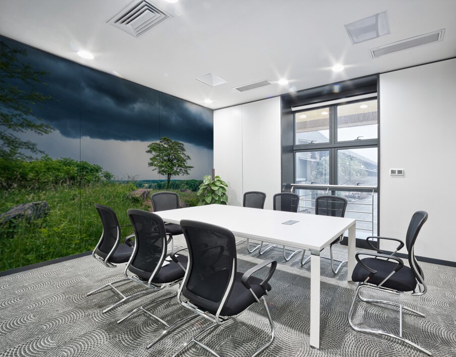 Solitude and Serenity: A Hike through Little Round Tops Enchante Wall Printing