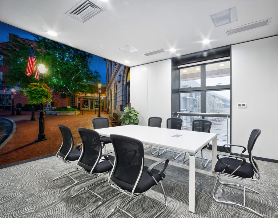 Small Town Serenity Wall Printing