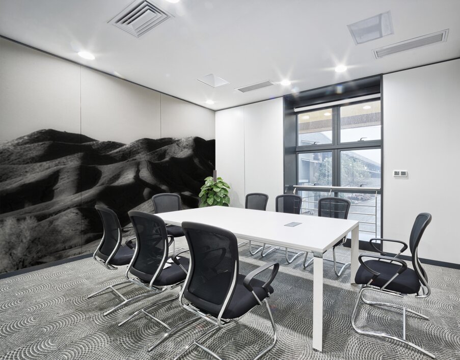 Mountains Shadowy Dance Wall Printing