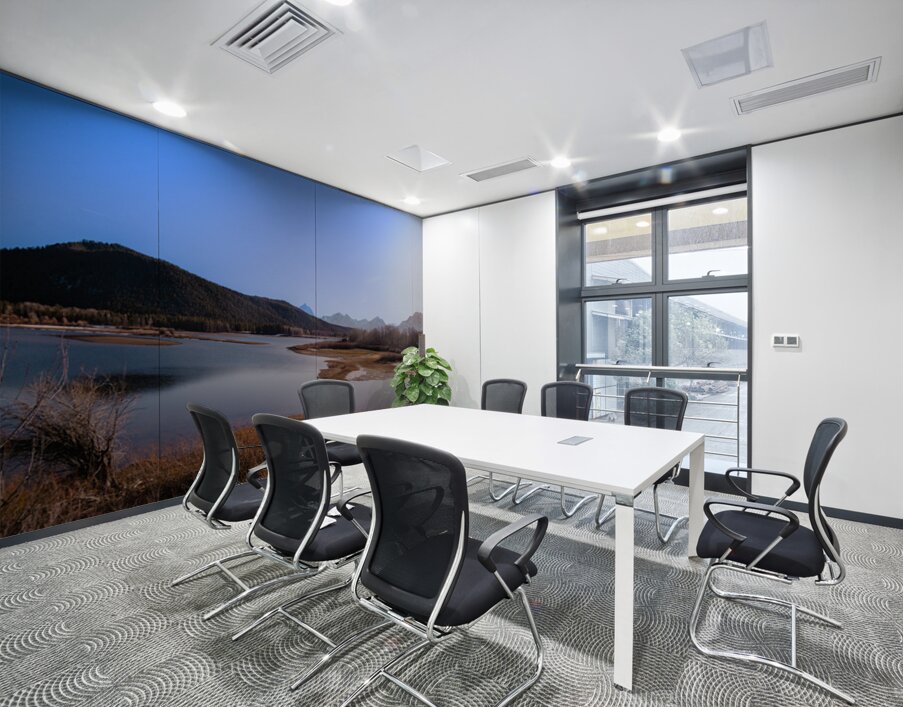 Mountain Lakes Winter Whispers Wall Printing