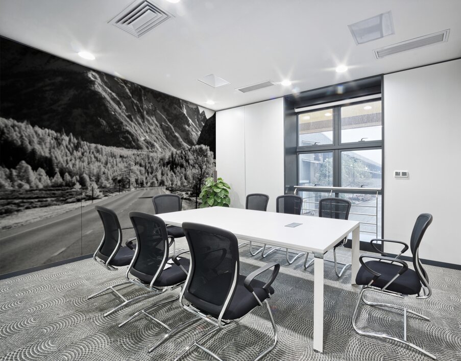 Mountains Evening Serenade Wall Printing