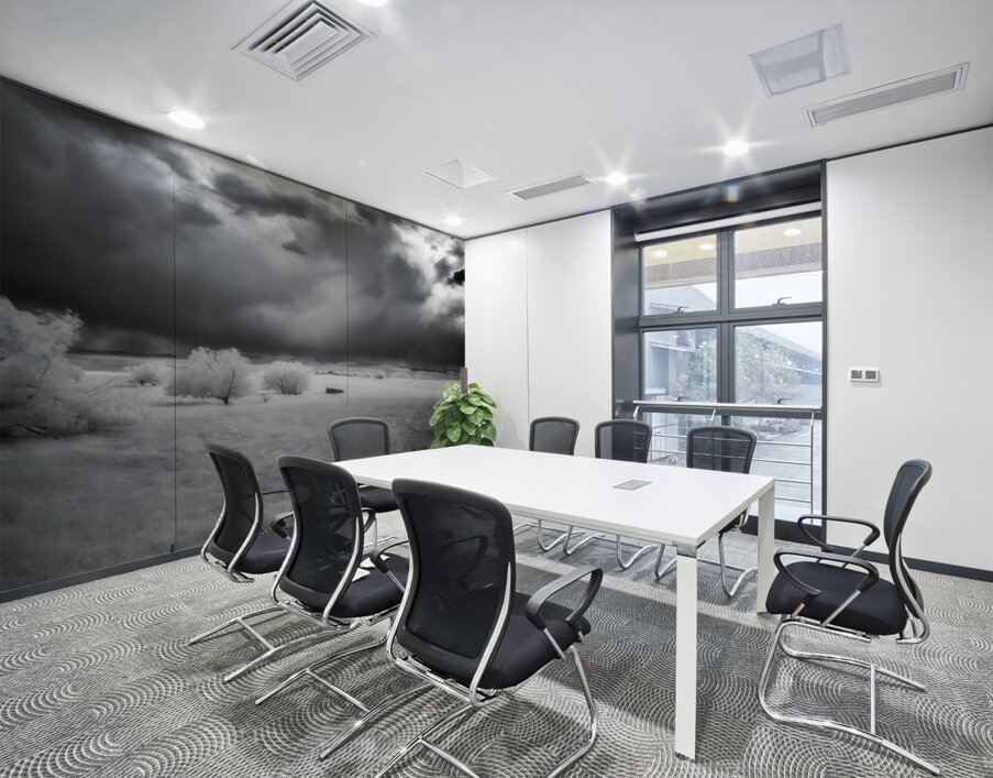 Prairie Solitude   Wyoming Minimalism Wall Printing