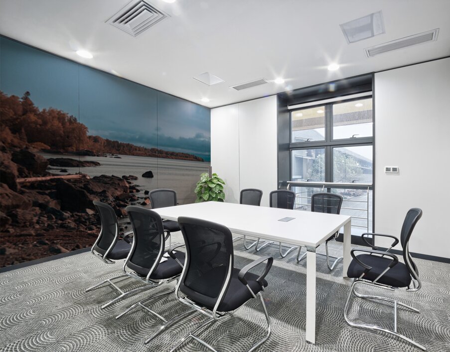 Copper Shores of the Inland Sea Wall Printing