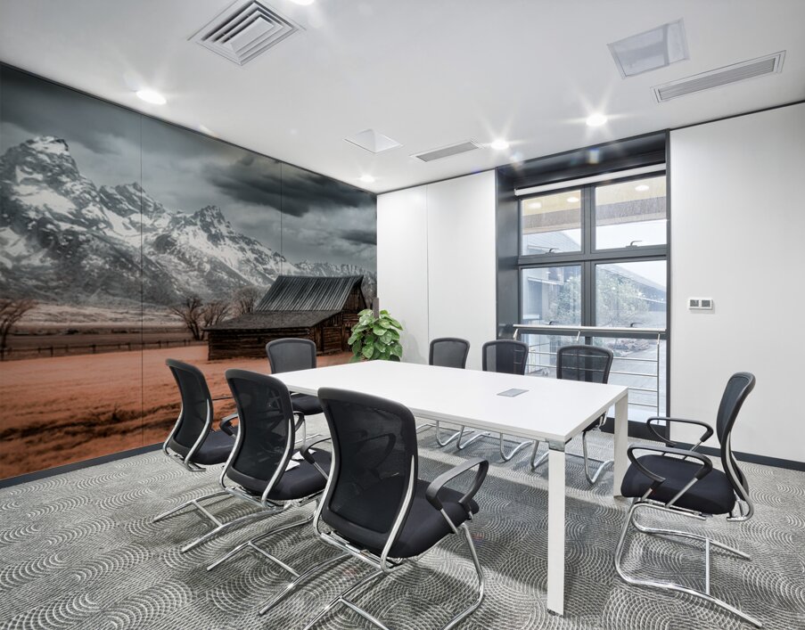 The Tetons in a Different Light Wall Printing